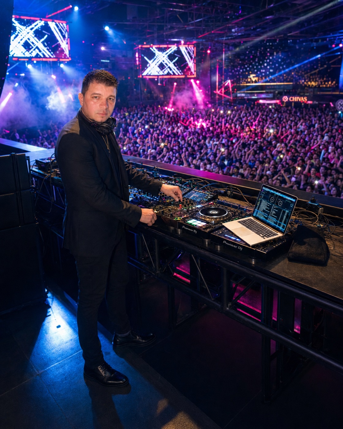 Baylon DJ mezclando en directo